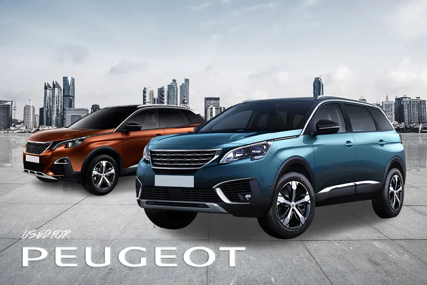 3D®PREMIUM Mats for PEUGEOT