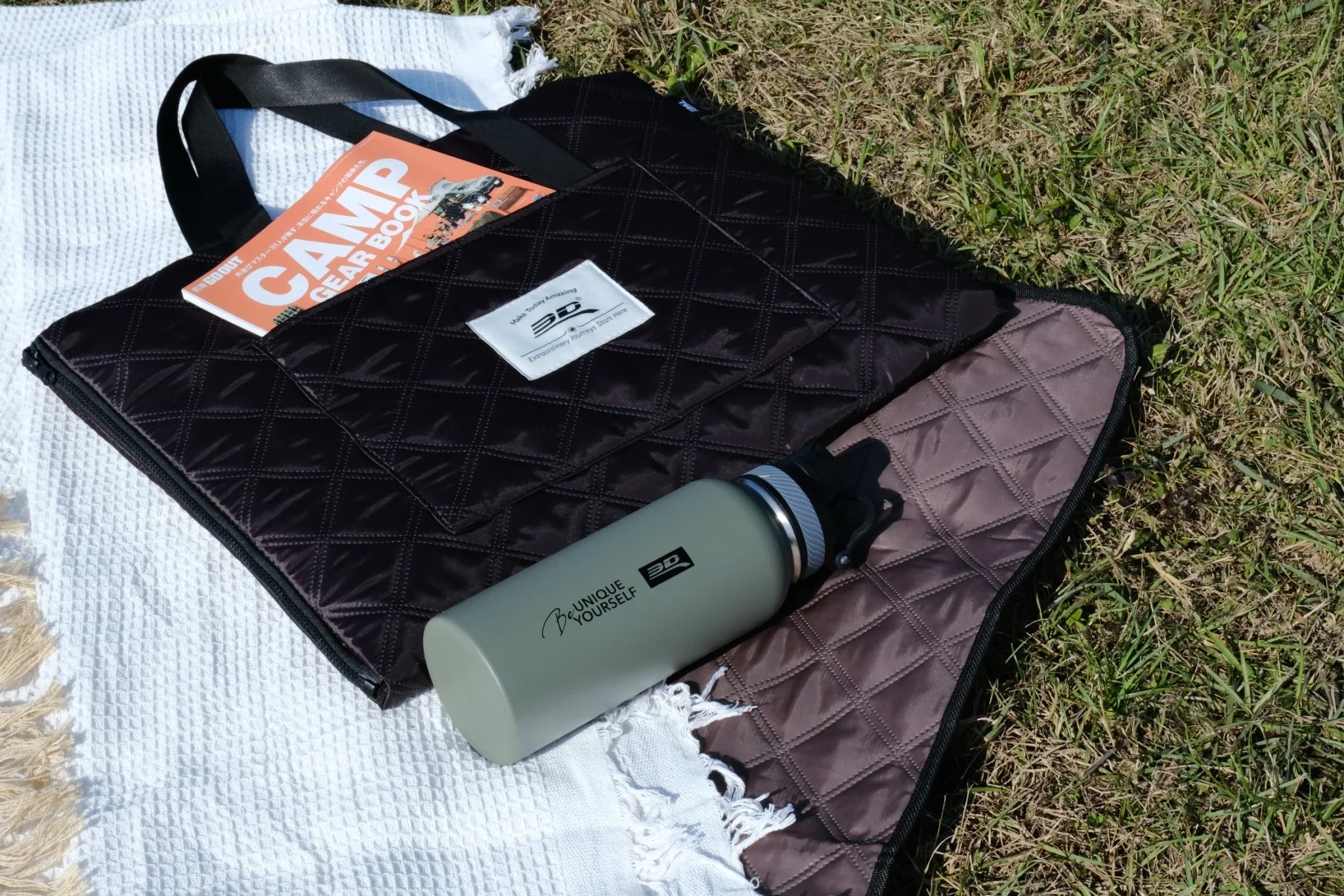 3D PICNIC BLANKET TOTE BAG