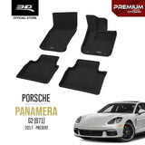 PORSCHE PANAMERA G2 (971) [2017 - PRESENT] - 3D® Premium Car Mat - 3D Mats Malaysia Sdn Bhd