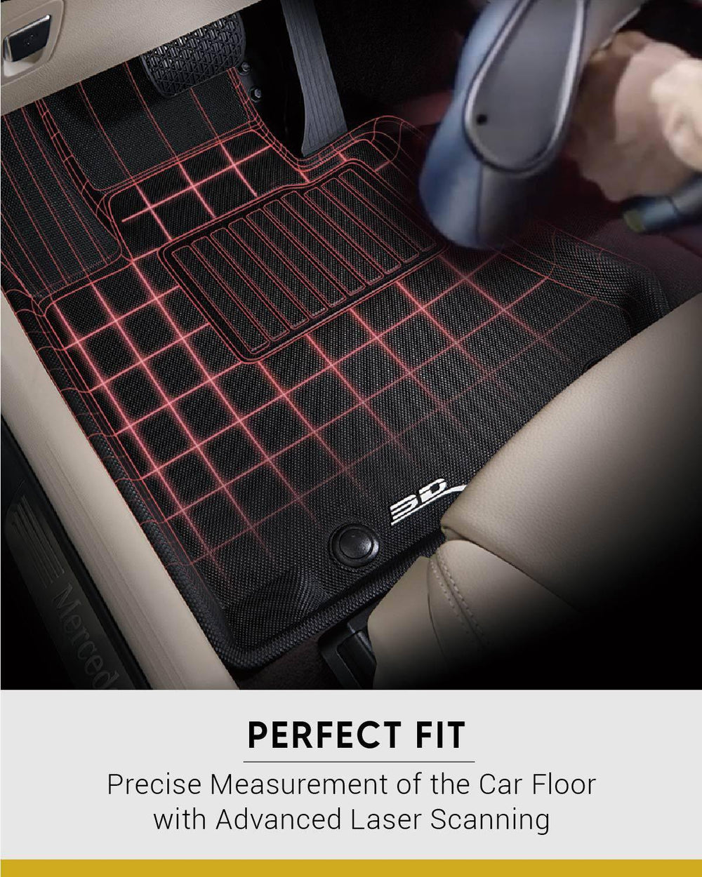 PORSCHE MACAN Pre-Facelift [2014 - 2019] - 3D® Premium Car Mat - 3D Mats Malaysia Sdn Bhd
