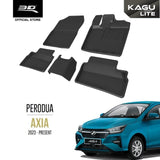 PERODUA AXIA D74A [2023 - PRESENT] - 3D® KAGU Car Mat - 3D Mats Malaysia Sdn Bhd