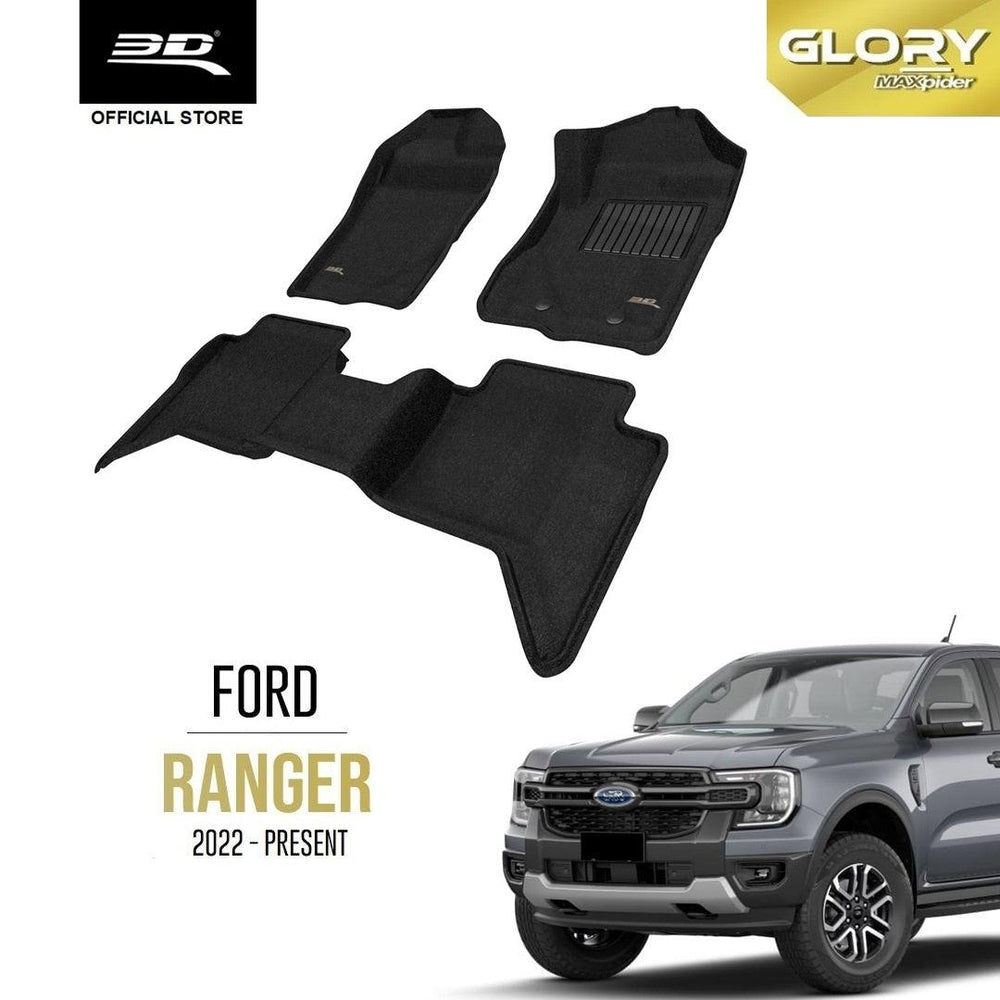 FORD RANGER P703 [2022 - PRESENT] - 3D® GLORY Car Mat - 3D Mats Malaysia Sdn Bhd