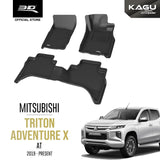 MITSUBISHI TRITON ADVENTURE X/ ATHLETE [2019 - PRESENT] - 3D® KAGU Car Mat - 3D Mats Malaysia Sdn Bhd