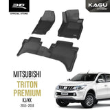 MITSUBISHI TRITON PREMIUM [2015 - PRESENT] - 3D® KAGU Car Mat - 3D Mats Malaysia Sdn Bhd