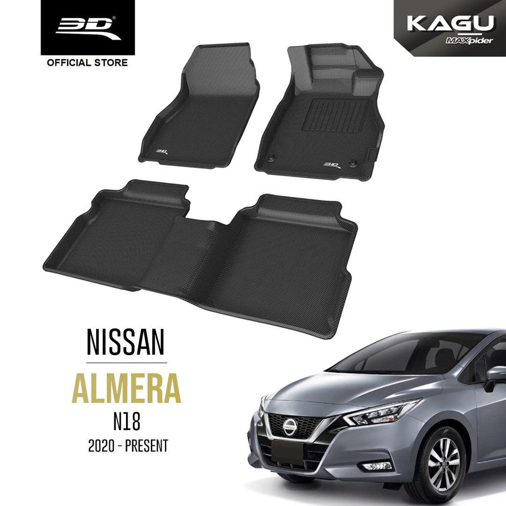 NISSAN ALMERA [2020 - PRESENT] - 3D® KAGU Car Mat - 3D Mats Malaysia Sdn Bhd