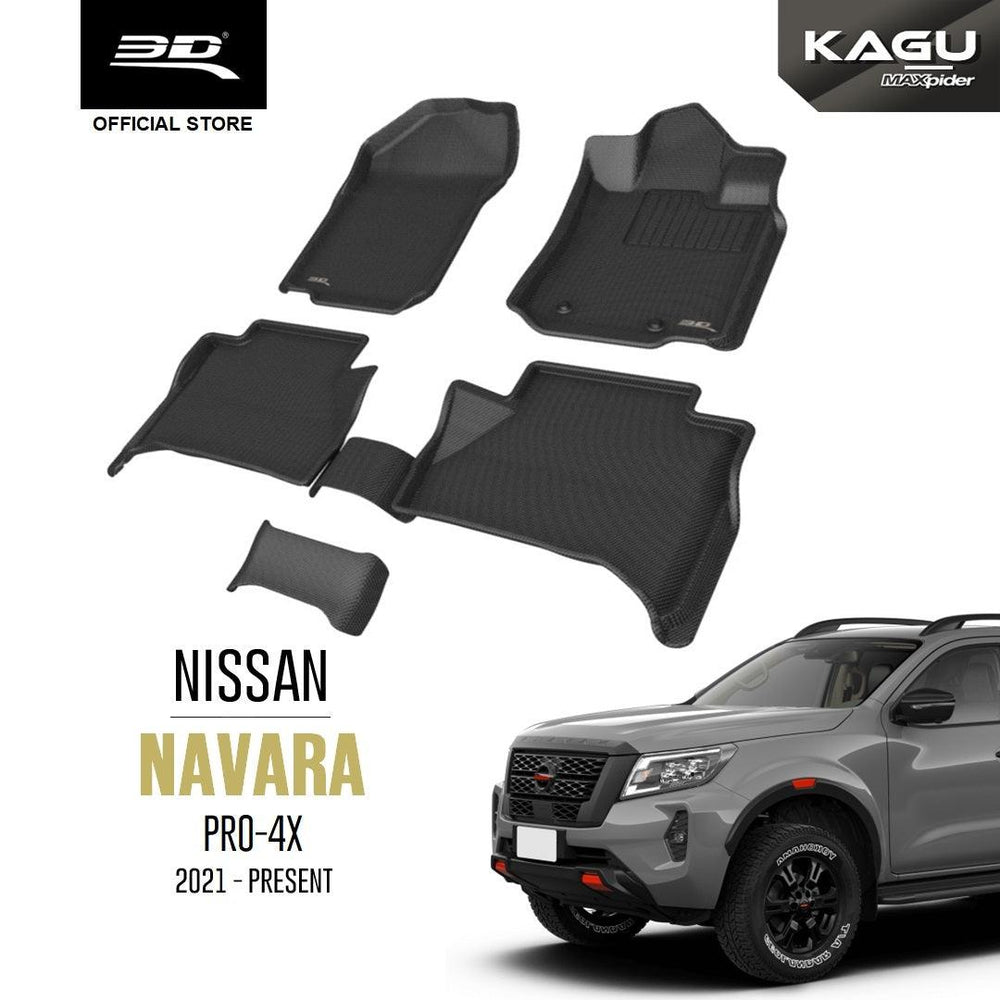 NISSAN NAVARA PRO4X [2021 - PRESENT] - 3D® KAGU Car Mat - 3D Mats Malaysia Sdn Bhd