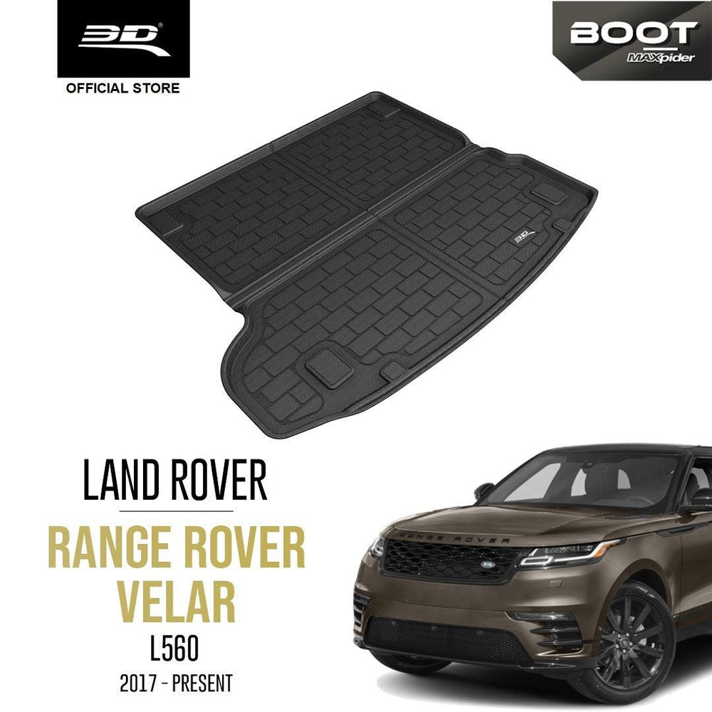 RANGE ROVER VELAR [2017 - 2022] - 3D® Boot Liner - 3D Mats Malaysia Sdn Bhd