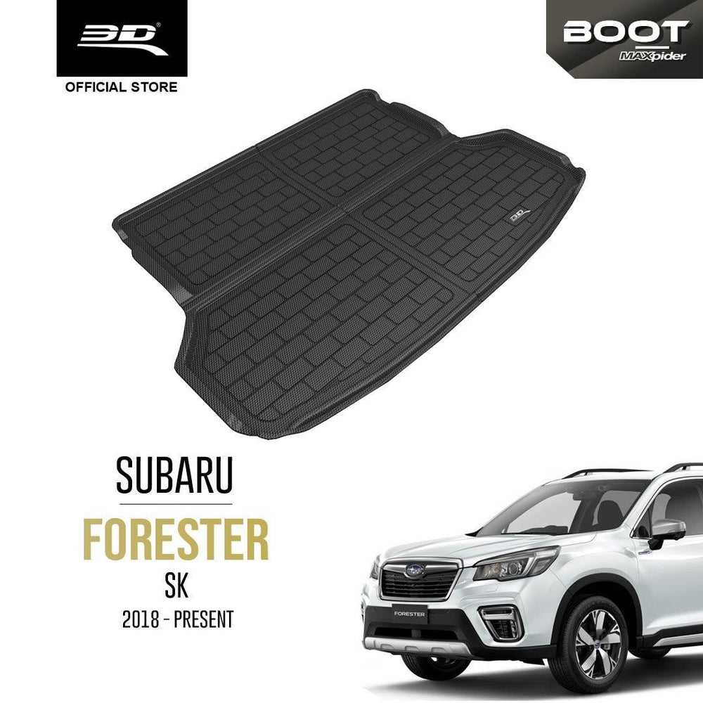 SUBARU FORESTER SK [2018 - PRESENT] - 3D® Boot Liner - 3D Mats Malaysia Sdn Bhd