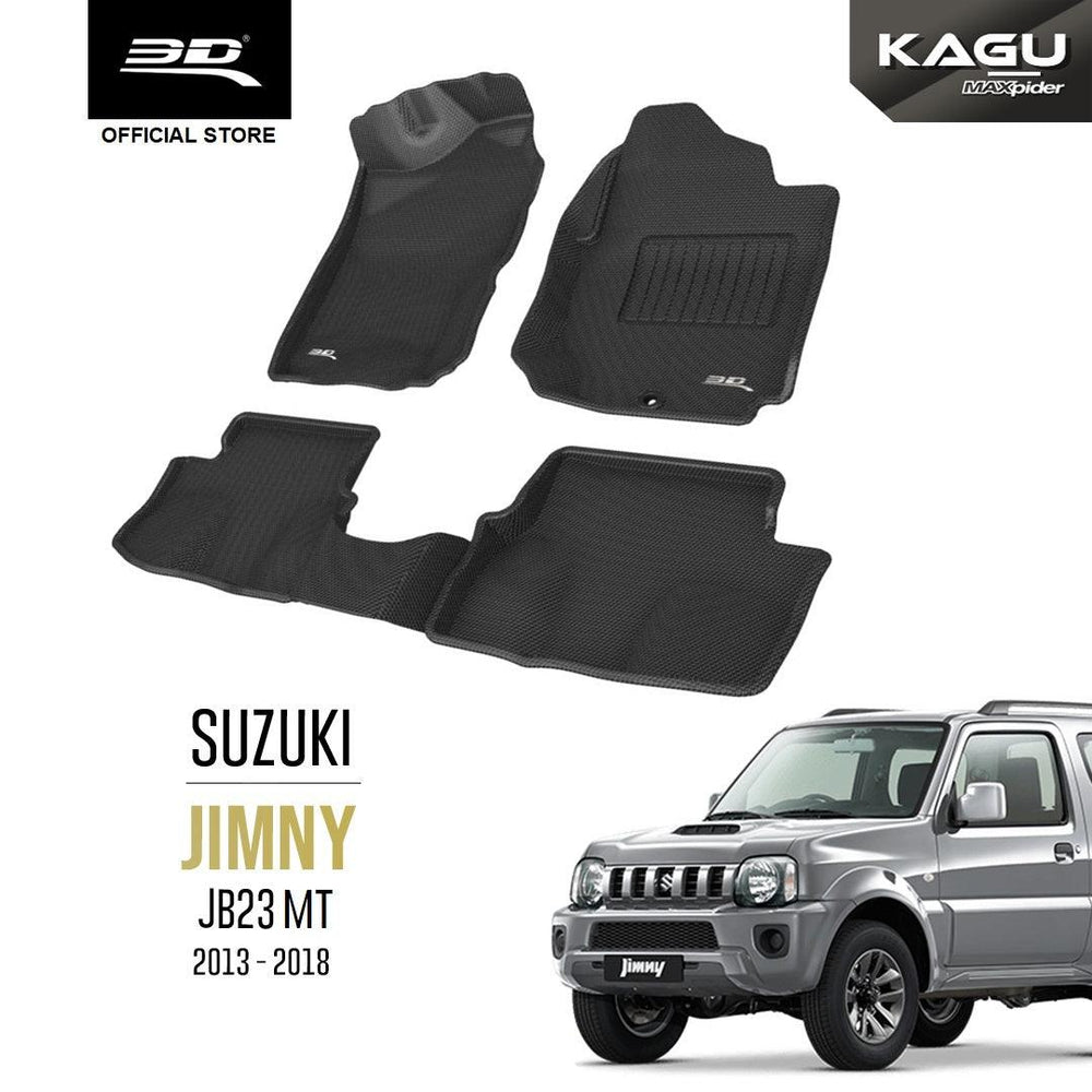 SUZUKI JIMNY JB23 MT [2013 - 2018] - 3D® KAGU Car Mat - 3D Mats Malaysia Sdn Bhd