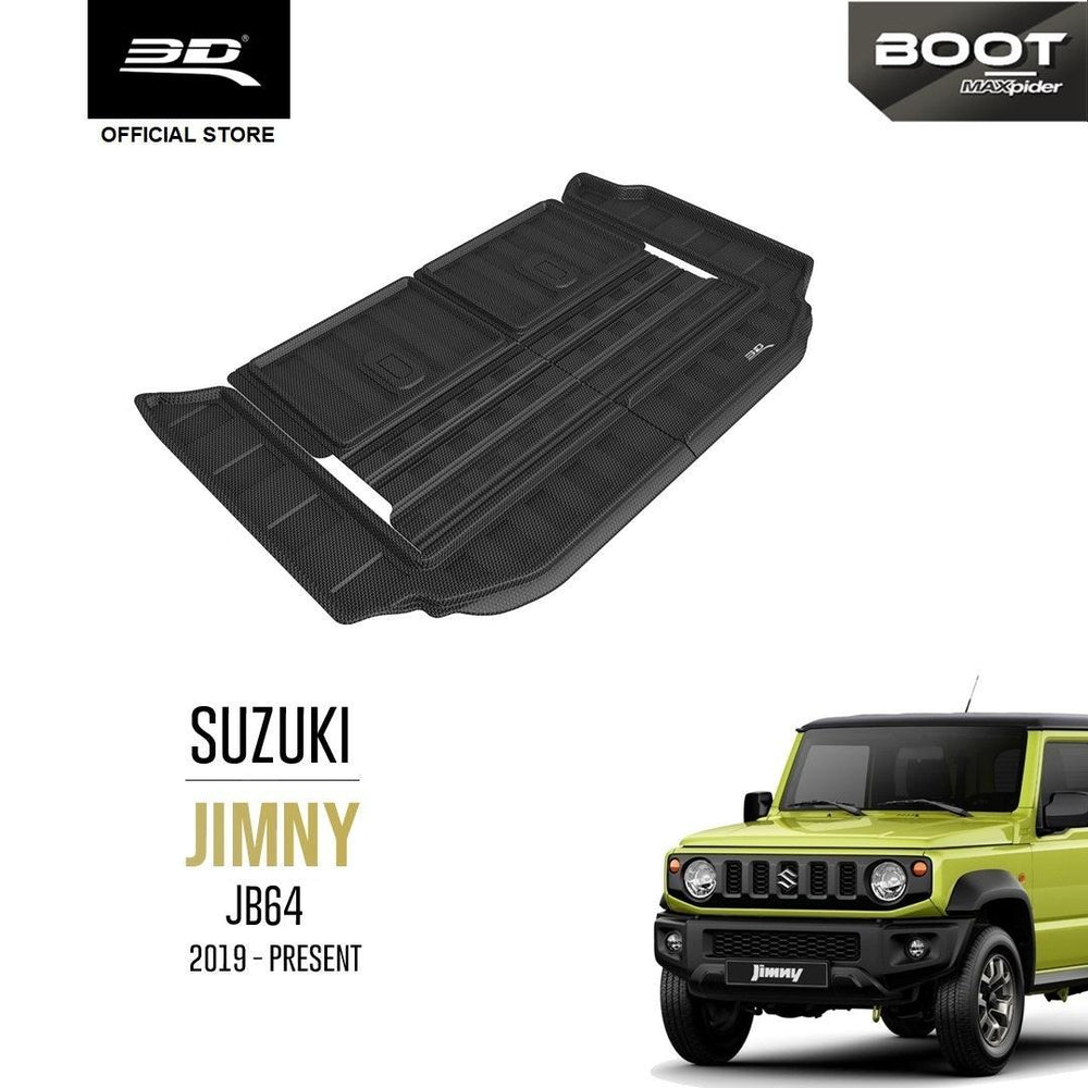SUZUKI JIMNY JB64 AT [2019 - PRESENT] - 3D® Boot Liner - 3D Mats Malaysia Sdn Bhd