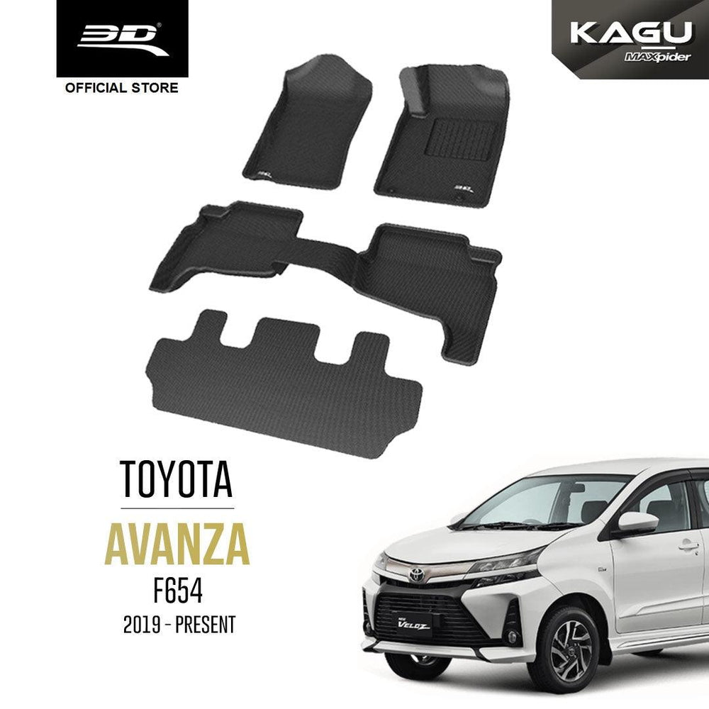 TOYOTA AVANZA [2012 - 2019] - 3D® KAGU Car Mat - 3D Mats Malaysia Sdn Bhd