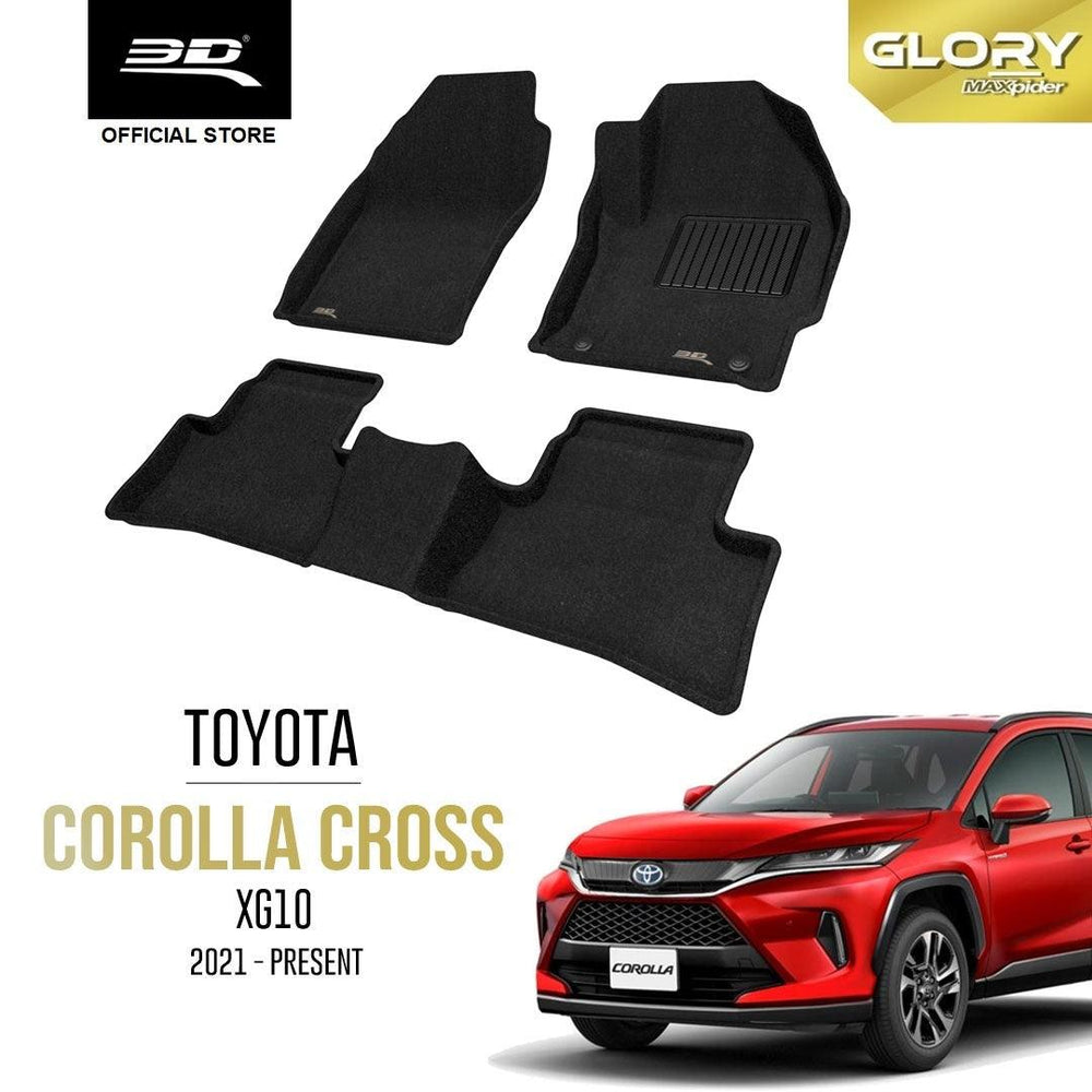 TOYOTA COROLLA CROSS [2021 - PRESENT] - 3D® GLORY Car Mat - 3D Mats Malaysia Sdn Bhd