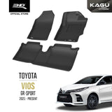 TOYOTA VIOS GR-SPORT [2021 - PRESENT] - 3D® KAGU Car Mat - 3D Mats Malaysia Sdn Bhd