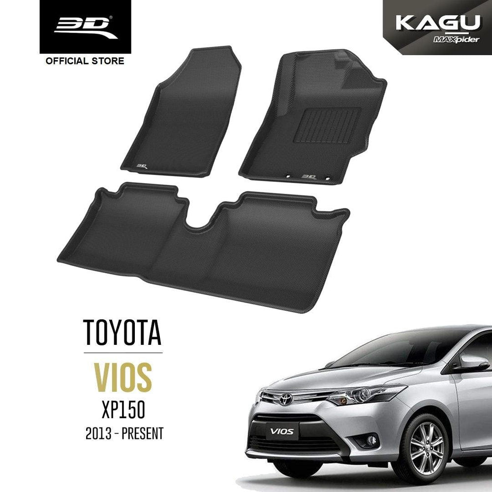 TOYOTA VIOS [2013 - 2022] - 3D® KAGU Car Mat - 3D Mats Malaysia Sdn Bhd