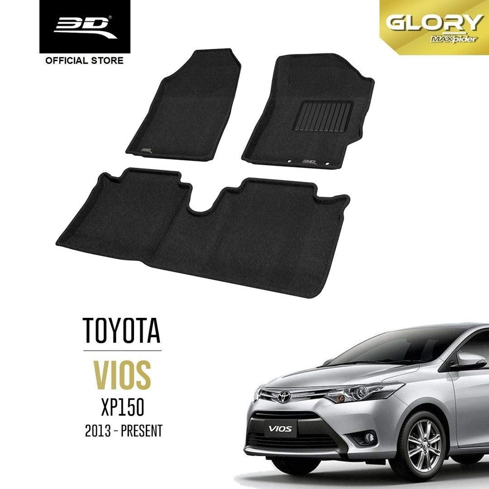 TOYOTA VIOS [2013 - 2022] - 3D® GLORY Car Mat - 3D Mats Malaysia Sdn Bhd