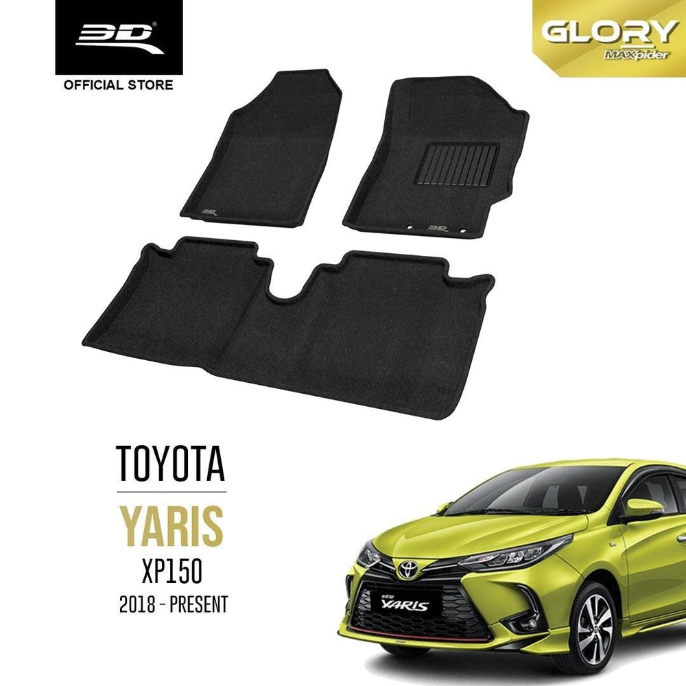 TOYOTA YARIS [2018 - PRESENT] - 3D® GLORY Car Mat - 3D Mats Malaysia Sdn Bhd