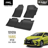 TOYOTA YARIS [2018 - PRESENT] - 3D® KAGU Car Mat - 3D Mats Malaysia Sdn Bhd
