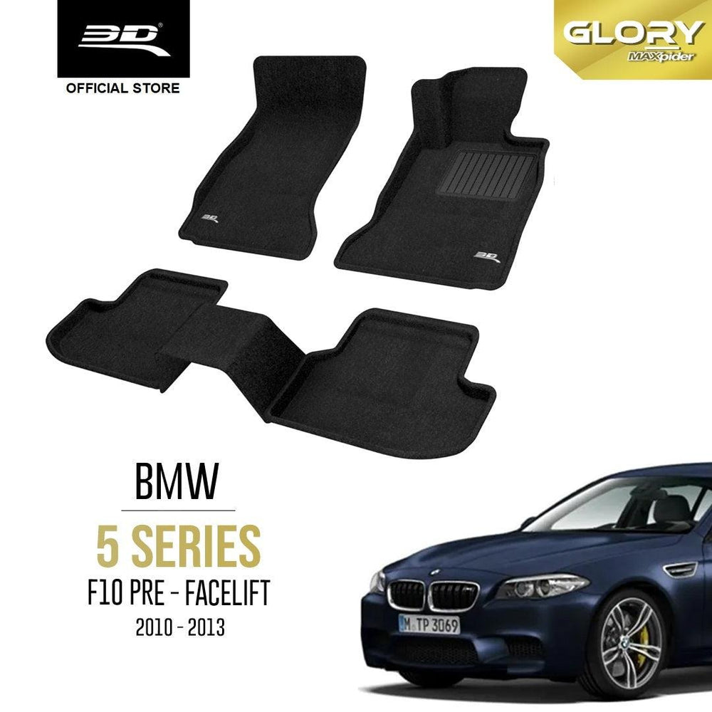 BMW 5 SERIES F10 Prefacelift [2010 - 2013] - 3D® GLORY Car Mat - 3D Mats Malaysia Sdn Bhd