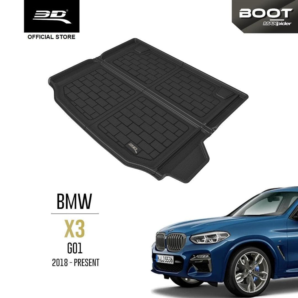 BMW X3 G01 [2018 - PRESENT] - 3D® Boot Liner - 3D Mats Malaysia Sdn Bhd