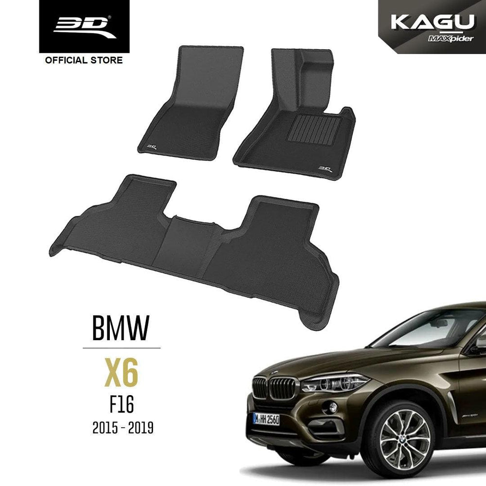 BMW X6 F16 [2015 - 2019] - 3D® KAGU Car Mat - 3D Mats Malaysia Sdn Bhd