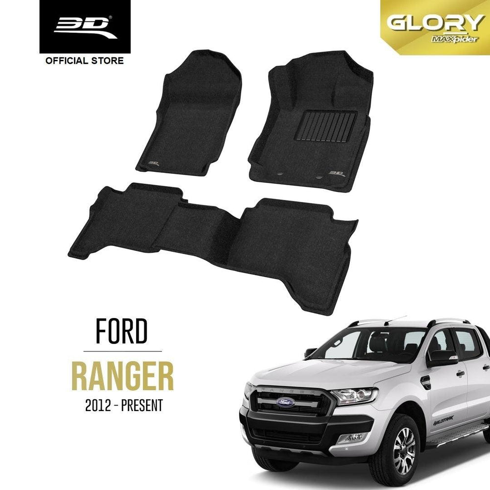 FORD RANGER [2012 - 2021] - 3D® GLORY Car Mat - 3D Mats Malaysia Sdn Bhd