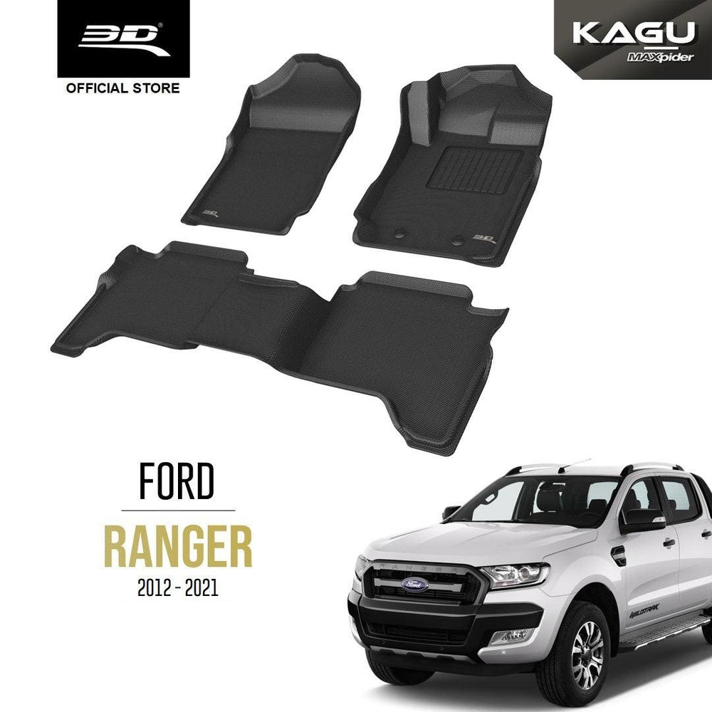 FORD RANGER [2012 - 2021] - 3D® KAGU Car Mat - 3D Mats Malaysia Sdn Bhd