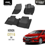 HONDA CITY 6 [2014 - 2019] - 3D® KAGU Car Mat - 3D Mats Malaysia Sdn Bhd