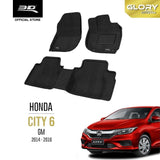 HONDA CITY 6 [2014 - 2019] - 3D® GLORY Car Mat