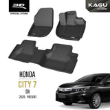 HONDA CITY 7 [2020 - PRESENT] - 3D® KAGU Car Mat - 3D Mats Malaysia Sdn Bhd