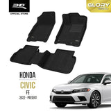 HONDA CIVIC FE [2022 - PRESENT] - 3D® GLORY Car Mat - 3D Mats Malaysia Sdn Bhd