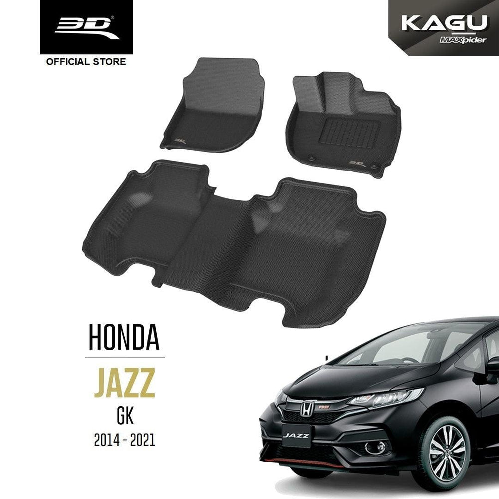 HONDA JAZZ GK [2014 - 2020] - 3D® KAGU Car Mat - 3D Mats Malaysia Sdn Bhd