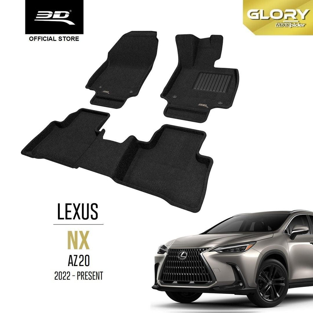 LEXUS NX AZ20 [2022 - PRESENT] - 3D® GLORY Car Mat - 3D Mats Malaysia Sdn Bhd
