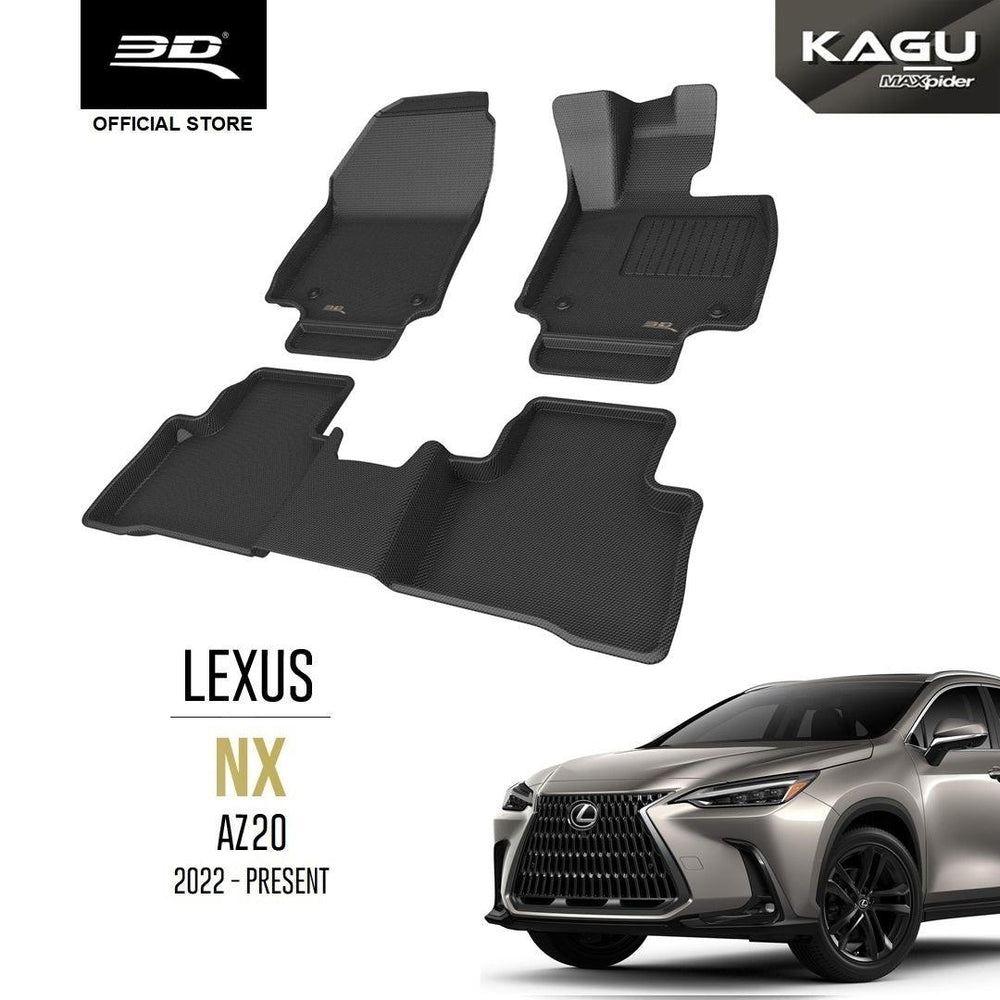 LEXUS NX AZ20 [2022 - PRESENT] - 3D® KAGU Car Mat - 3D Mats Malaysia Sdn Bhd