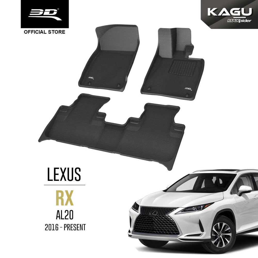 LEXUS RX [2016 - 2022] - 3D® KAGU Car Mat - 3D Mats Malaysia Sdn Bhd