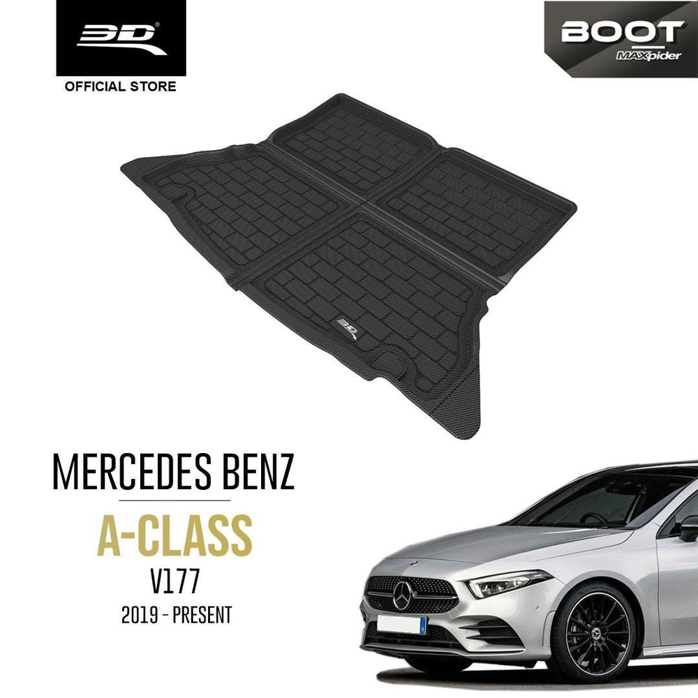 MERCEDES BENZ A CLASS V177 [2019 - PRESENT] - 3D® Boot Liner - 3D Mats Malaysia Sdn Bhd