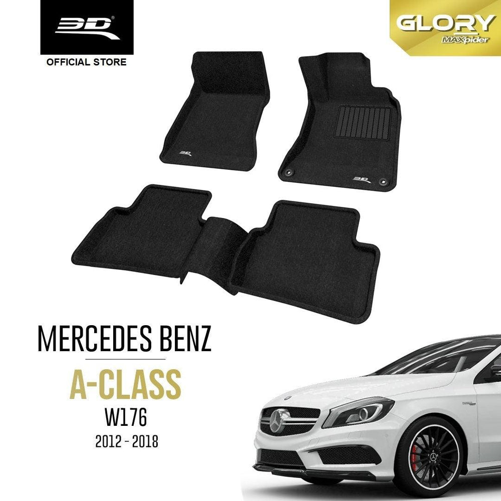 MERCEDES BENZ A CLASS W176 [2012 - 2018] - 3D® GLORY Car Mat - 3D Mats Malaysia Sdn Bhd