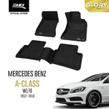 MERCEDES BENZ A CLASS W176 [2012 - 2018] - 3D® GLORY Car Mat - 3D Mats Malaysia Sdn Bhd