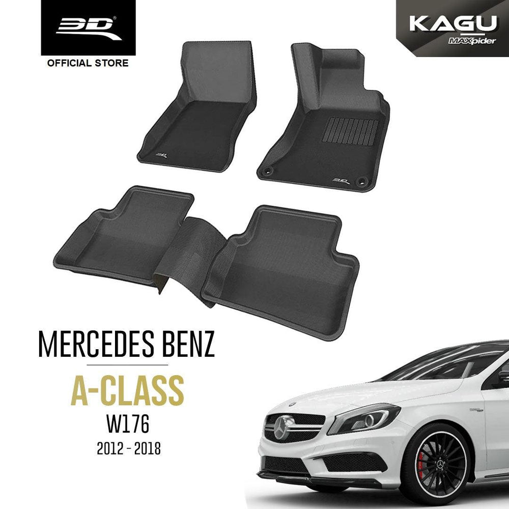 MERCEDES BENZ A CLASS W176 [2012 - 2018] - 3D® KAGU Car Mat - 3D Mats Malaysia Sdn Bhd
