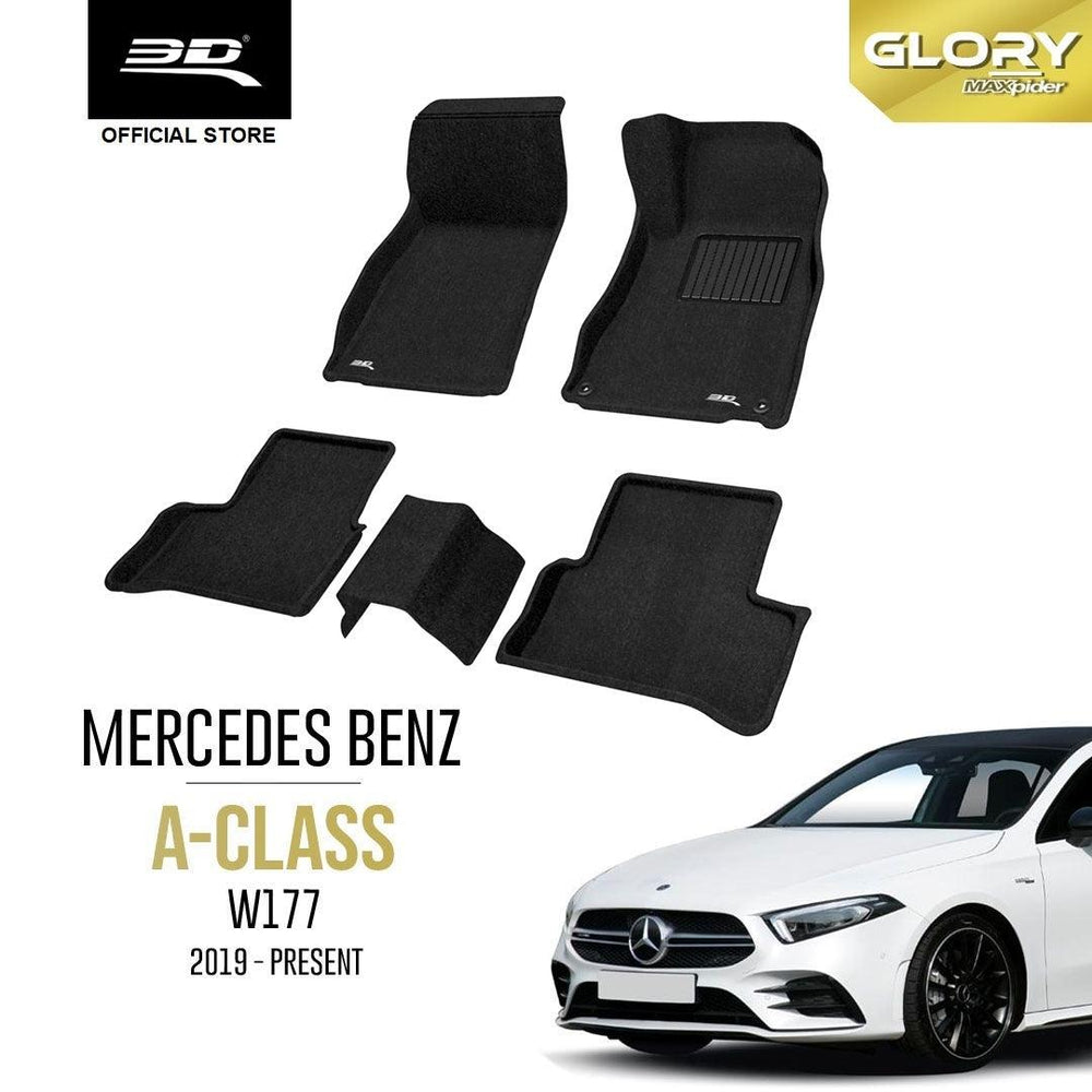 MERCEDES BENZ A CLASS W177 [2019 - PRESENT] - 3D® GLORY Car Mat