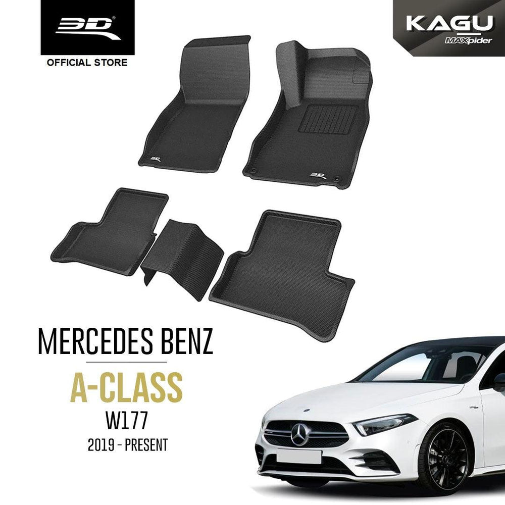 MERCEDES BENZ A CLASS W177 [2019 - PRESENT] - 3D® KAGU Car Mat - 3D Mats Malaysia Sdn Bhd