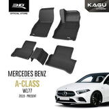 MERCEDES BENZ A CLASS W177 [2019 - PRESENT] - 3D® KAGU Car Mat - 3D Mats Malaysia Sdn Bhd