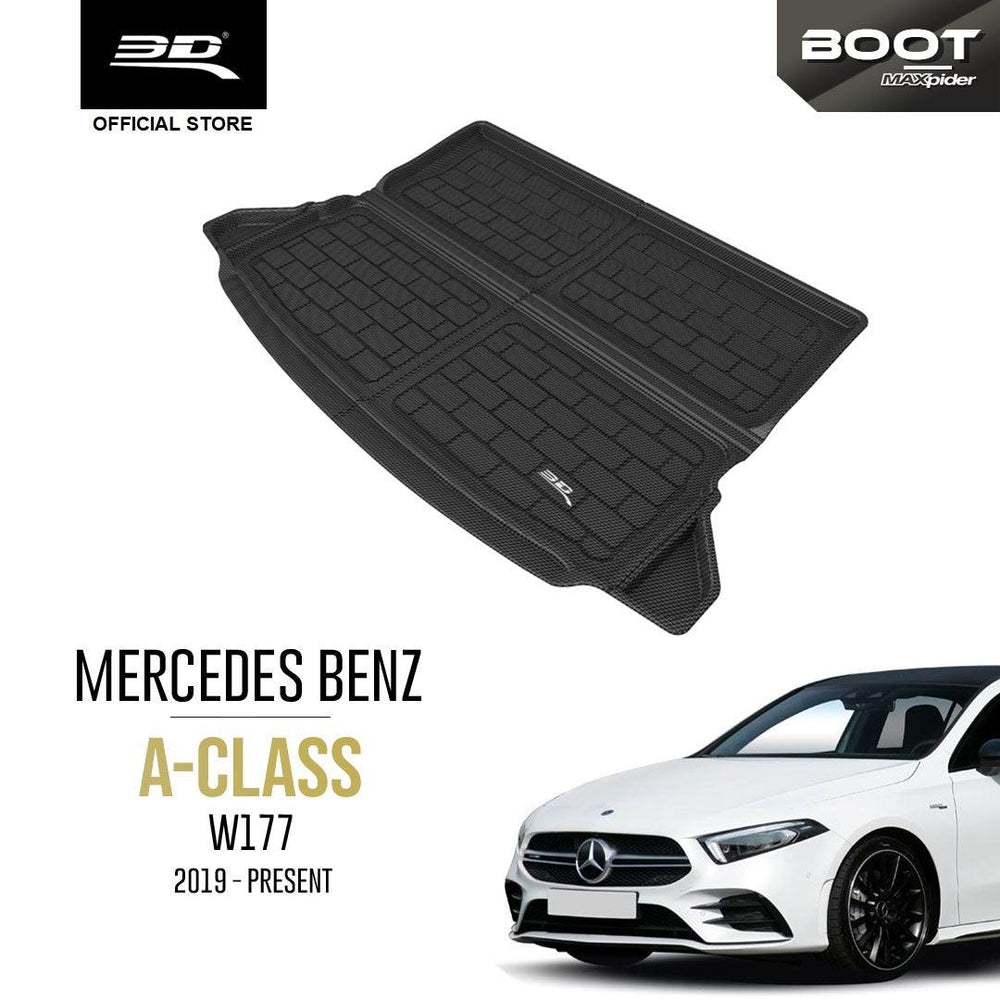 MERCEDES BENZ A CLASS W177 [2019 - PRESENT] - 3D® Boot Liner - 3D Mats Malaysia Sdn Bhd