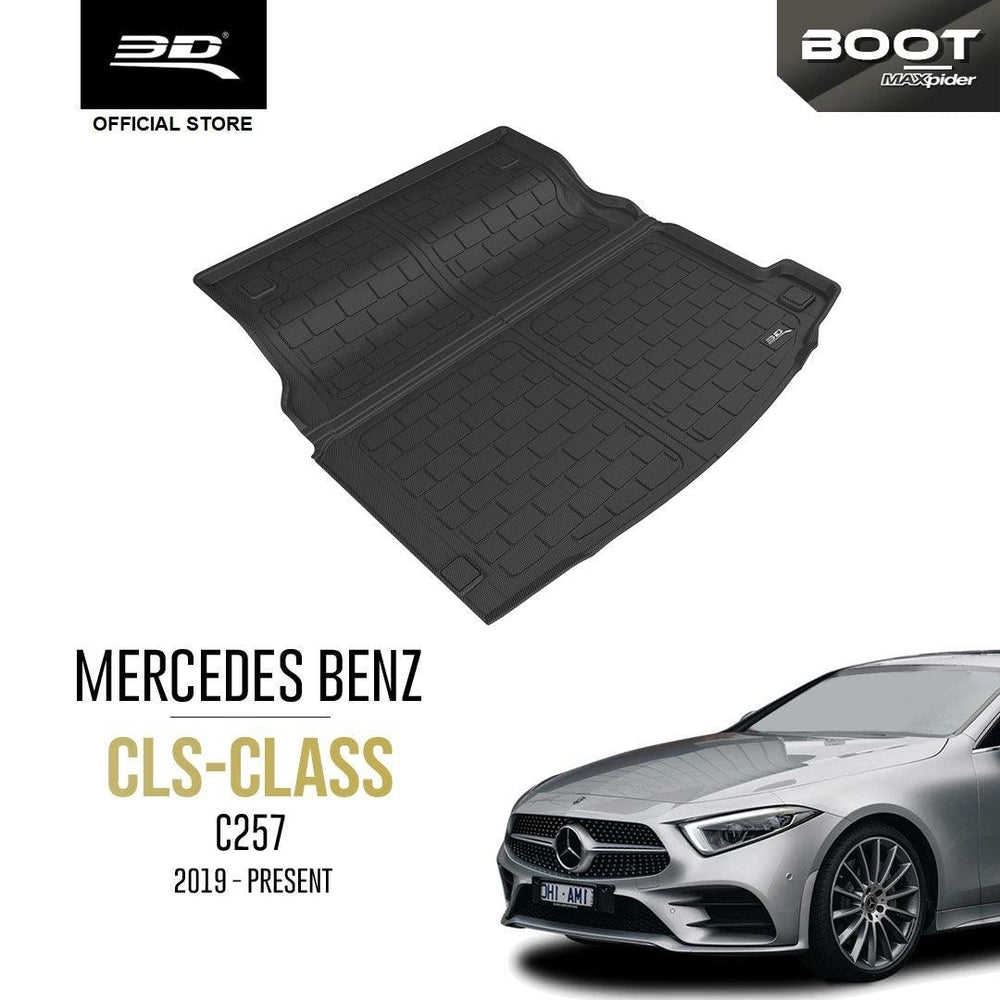 MERCEDES BENZ CLS C257 [2019 - PRESENT] - 3D® Boot Liner - 3D Mats Malaysia Sdn Bhd