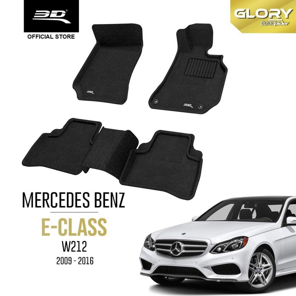 MERCEDES BENZ E CLASS W212 [2009 - 2016] - 3D® GLORY Car Mat - 3D Mats Malaysia Sdn Bhd