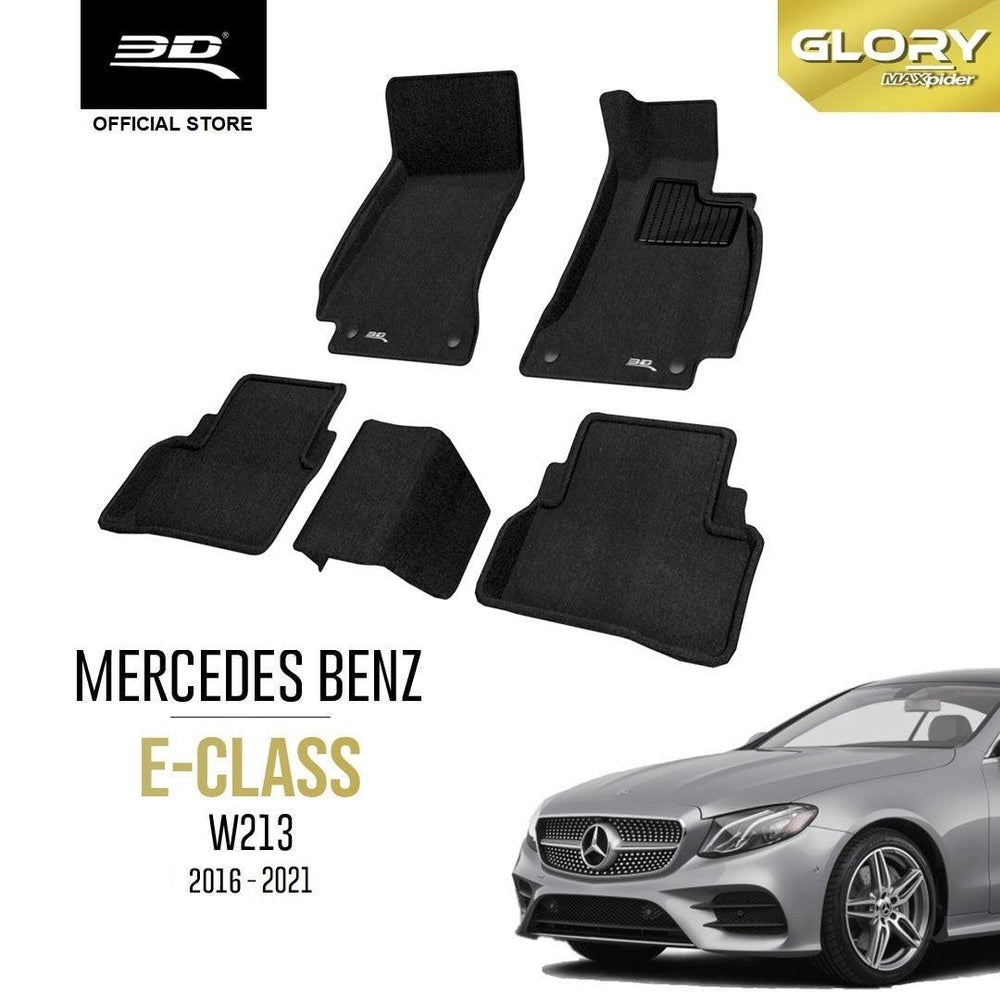 MERCEDES BENZ E CLASS W213 [2016 - 2021] - 3D® GLORY Car Mat - 3D Mats Malaysia Sdn Bhd