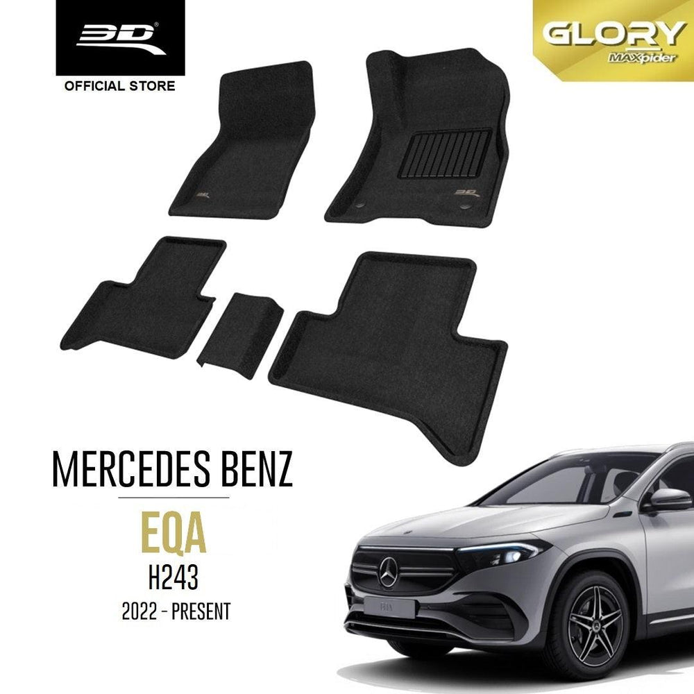 MERCEDES BENZ EQA H243 [2022 - PRESENT] - 3D® GLORY Car Mat - 3D Mats Malaysia Sdn Bhd