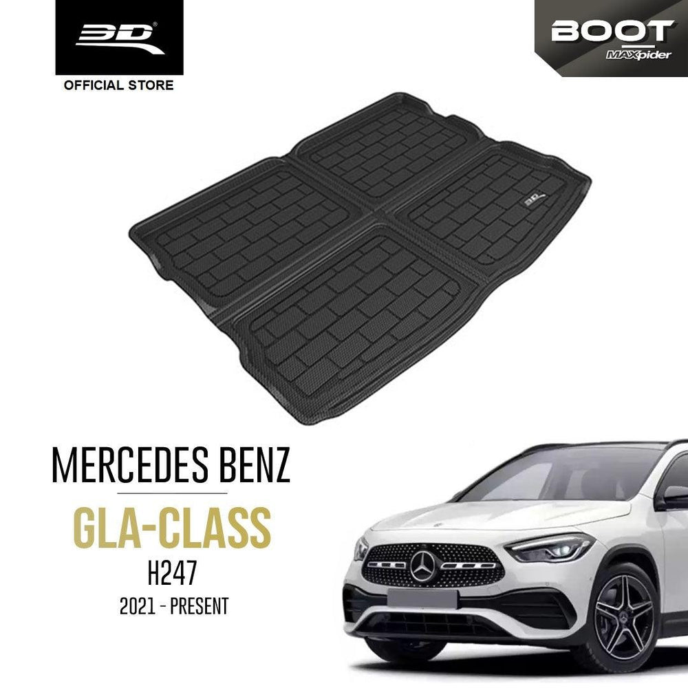 MERCEDES BENZ GLA H247 [2021 - PRESENT] - 3D® Boot Liner - 3D Mats Malaysia Sdn Bhd