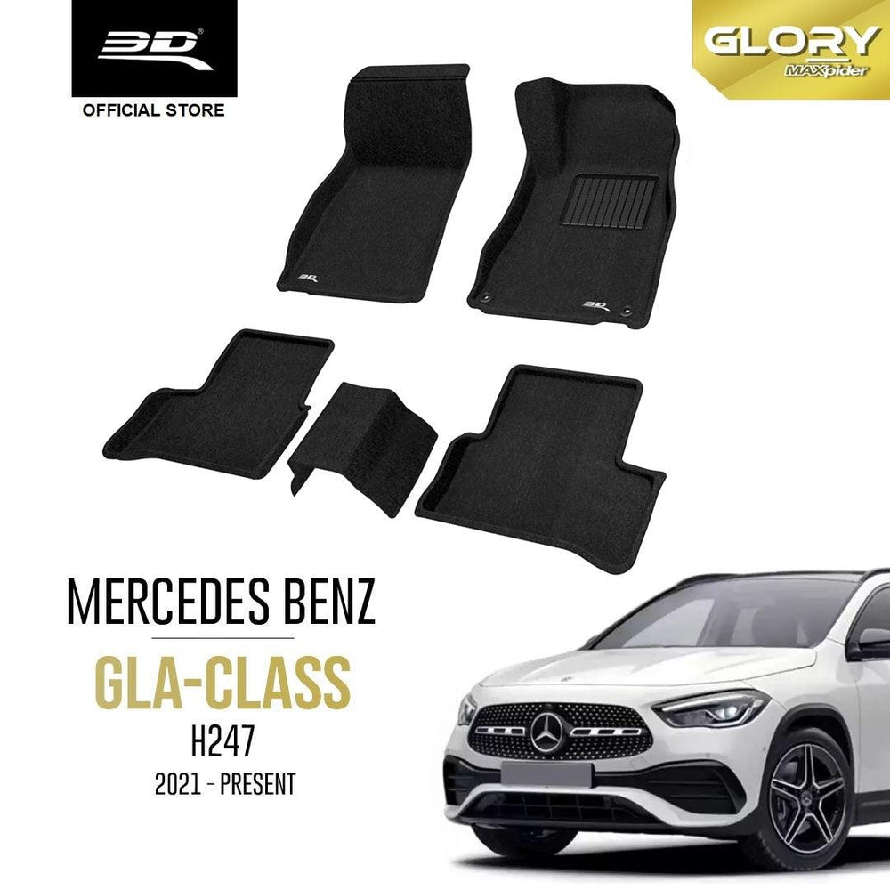 MERCEDES BENZ GLA H247 [2021 - PRESENT] - 3D® GLORY Car Mat - 3D Mats Malaysia Sdn Bhd
