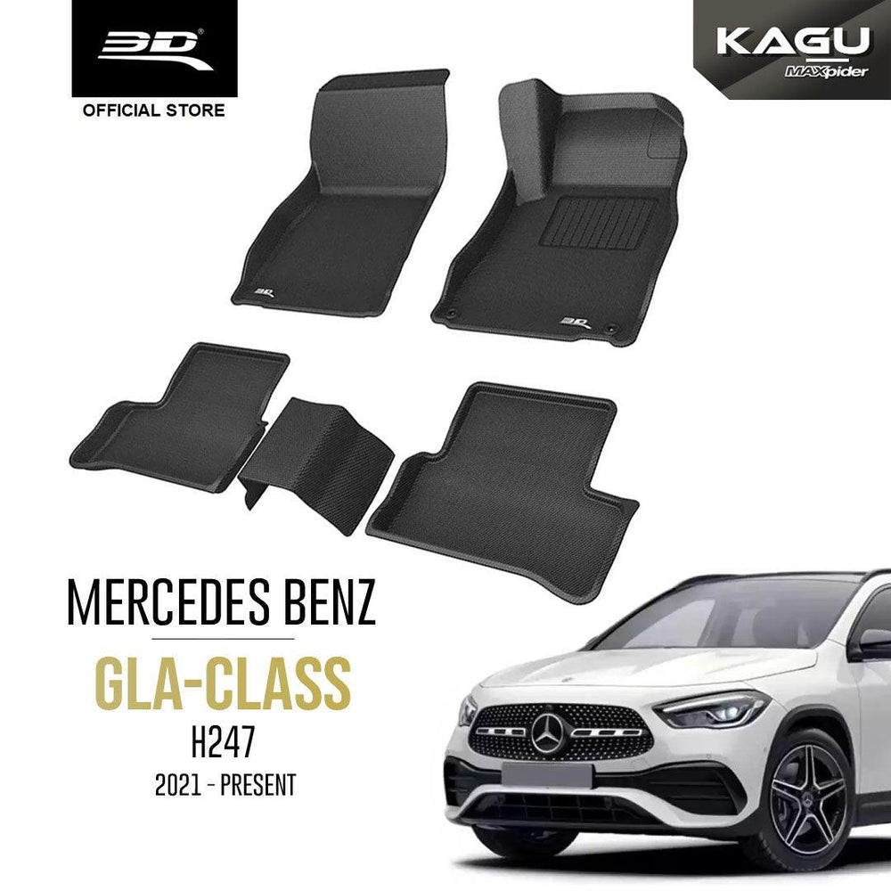 MERCEDES BENZ GLA H247 [2021 - PRESENT] - 3D® KAGU Car Mat - 3D Mats Malaysia Sdn Bhd