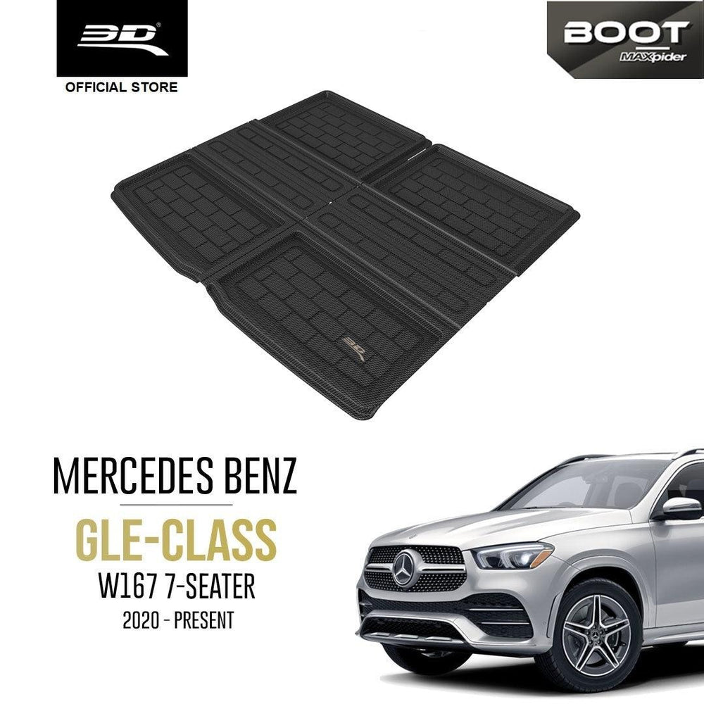 MERCEDES BENZ GLE W167 7-Seater [2020 - PRESENT] - 3D® Boot Liner